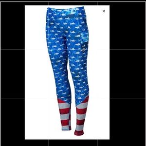 Pelagic NWT Oceanflex Americano leggings Size Large